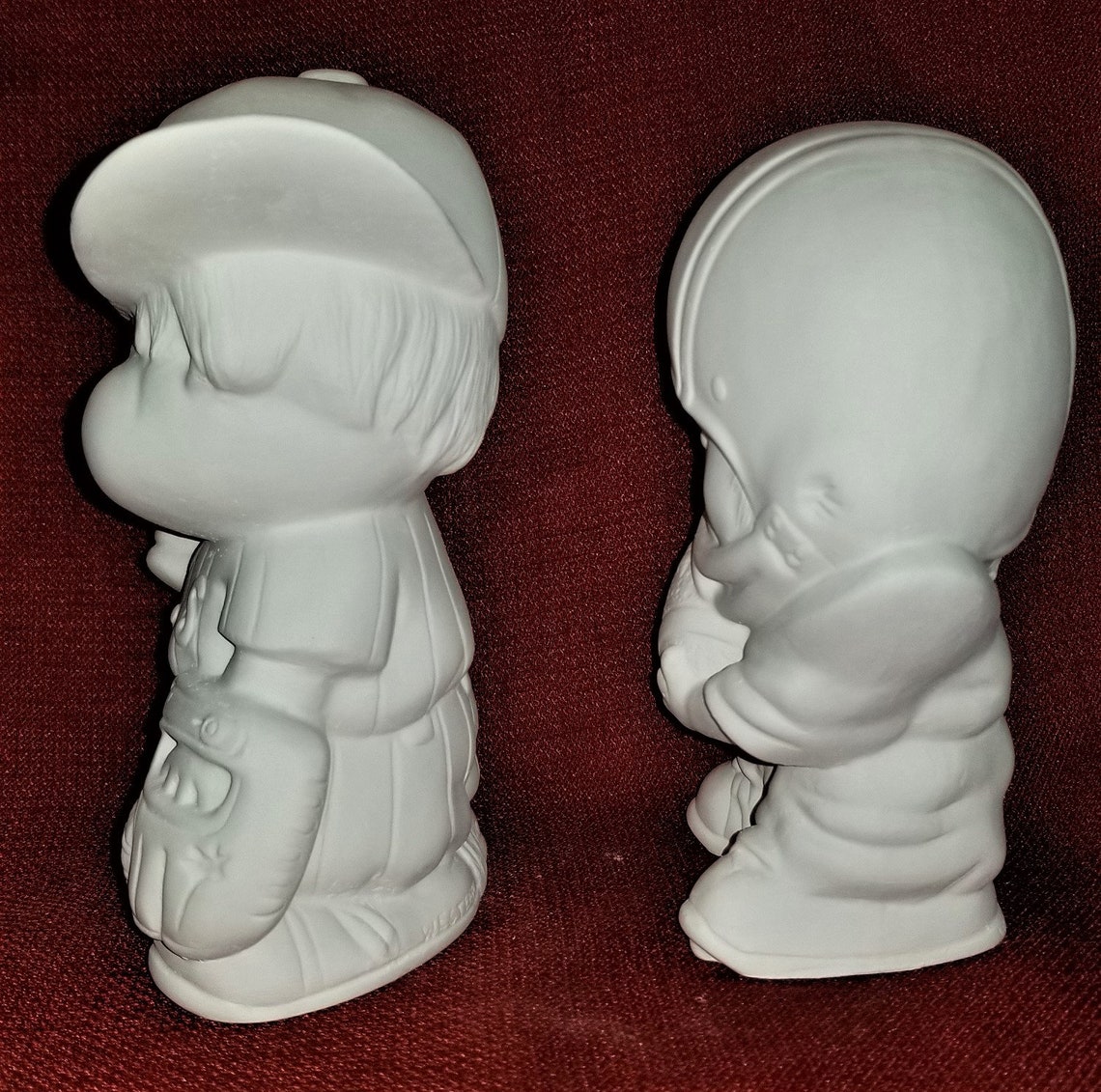 Unpainted Ceramic Bisque Sports Figures CHOICE Baseball or Etsy