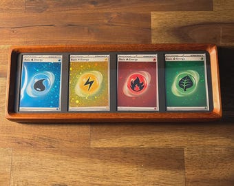2–4 Card Trading Card Display Frame Case – Custom Arc II Curved Hardwood Frame | Pokémon • MTG • Yu-Gi-Oh • One Piece • Sports Cards