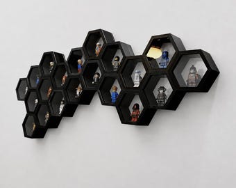 Minifigure Acrylic Display Shelves (6 Pack) | LEGO • Warhammer • Funko • Pokémon • Collectibles