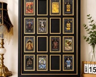 16 OneTouch Magnetic Trading Card Display Frame Case | Pokémon • MTG • Yu-Gi-Oh • One Piece • Sports Cards