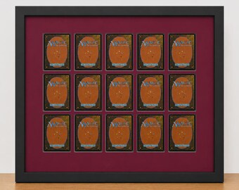 15–16 Card Trading Card Display Frame Case – Custom Lumen II LED Frame | Pokémon • MTG • Yu-Gi-Oh • One Piece • Sports Cards