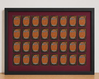 32–35 Card Trading Card Display Frame Case – Custom Lumen III LED Frame | Pokémon • MTG • Yu-Gi-Oh • One Piece • Sports Cards