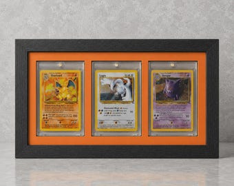 One-touch ruilkaart display framehouder – aangepaste kleur frame | Pokémon • MTG • Yu-Gi-Oh • One Piece • Sportkaarten