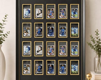 20 PSA & CGC Graded Slab Trading Card Display Frame Case | Pokémon • MTG • Yu-Gi-Oh • One Piece • Sports Cards