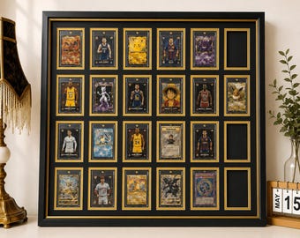 24 OneTouch Magnetic Trading Card Display Frame Case | Pokémon • MTG • Yu-Gi-Oh • One Piece • Sports Cards