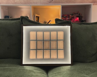 15–16 Card Trading Card Display Frame Case – Custom Lumen II LED Frame | Pokémon • MTG • Yu-Gi-Oh • One Piece • Sports Cards