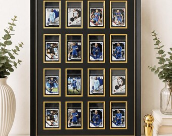 16 PSA & CGC Graded Slab Trading Card Display Frame Case | Pokémon • MTG • Yu-Gi-Oh • One Piece • Sports Cards