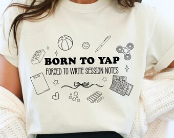 Funny Speech Therapy T-Shirt, Pediatric SLP Gift, Comfort Colors Tee