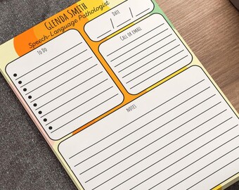 Notas adhesivas Post-it® personalizadas para logopedia, regalo para logopedas