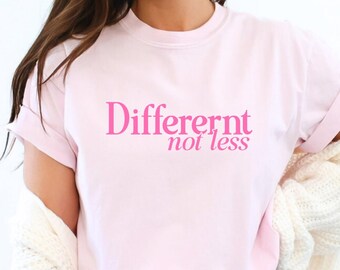 Maglietta per l'accettazione dell'autismo, maglietta minimalista per sostenitori, abbigliamento unisex