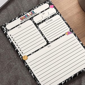 Personalisierte Sprachtherapeut Sticky Note Pads, Retro Komposition Stil SLP To-Do-Liste, Organisationsgeschenk für SLP, benutzerdefinierte Notizen, 4x6 &quot;&quot;