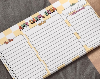 Personalized BCBA Post-it® Notes, Gift for Behavior Analyst