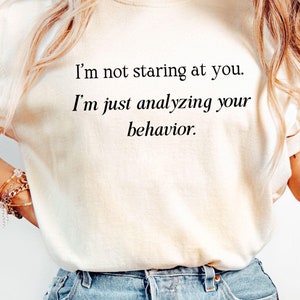 Funny ABA Shirt, rbt bcba t shirt, comfort colors behavior specialist tee, Unisex gift for behavior analyst t shirt