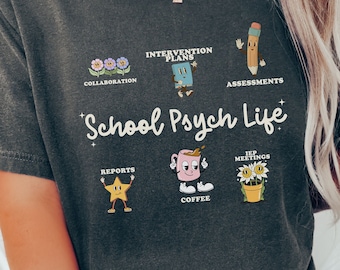 Psykolog T-shirt med psykologmotiv