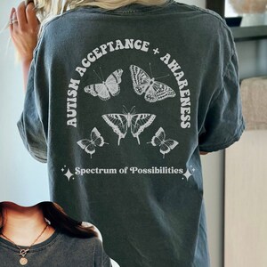 Autism Acceptance and Awareness Shirt, Choose to Include t shirt, sped ot aba pt slp Apparel, Unisex Comfort Colors