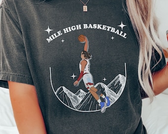 In my Aaron Gordon Era Shirt, Mile High Basketball, Denver T shirt, Unisex Comfort Colors shirt
