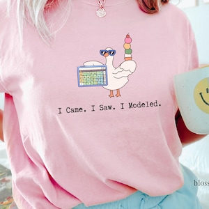 Camiseta divertida de Goose Speech Language, camiseta de terapia del habla y el lenguaje CAA, regalo para SLP Slpa