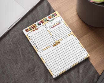 Personalized Behavior Analyst Post-it® Note Pads, Bcba to do list, Gift for BCBA, custom post it notes