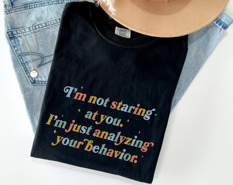 Funny Behavior Analyst T-Shirt: ABA Tech Apparel