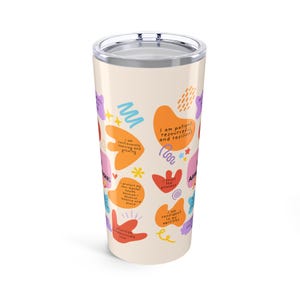 RBT Daily Affirmations Tumbler, ABA Therapy Gift image 6