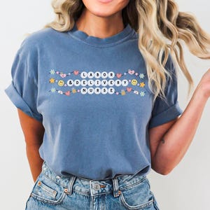 Labor and Delivery Nurse Friendship Bracelet T-shirt, Registered L&D Nurse Graphic Tee, Gift for Nurse, Matching Nurse Group, Comfort Colors
