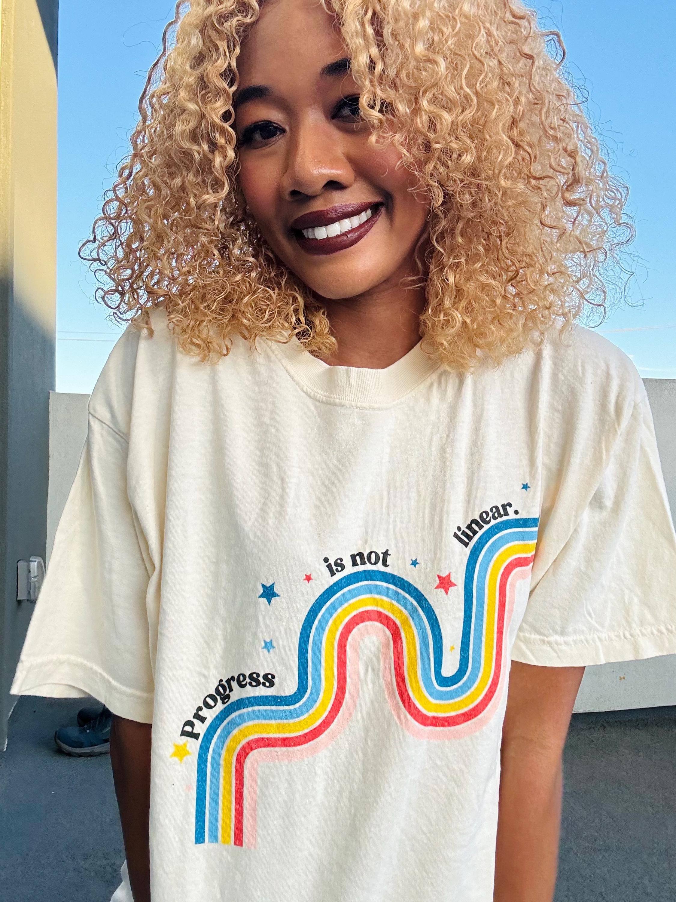 Progress is Not Linear, ABA Shirt - Etsy