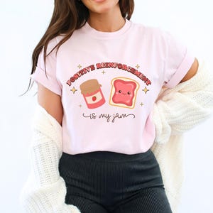 Positive Reinforcement Is My Jam T-shirt, Aba Apparel, RBT BCBA Tee, Behavior Tech Shirt, Gift for Behavior Analyst, Comfort Colors 1717