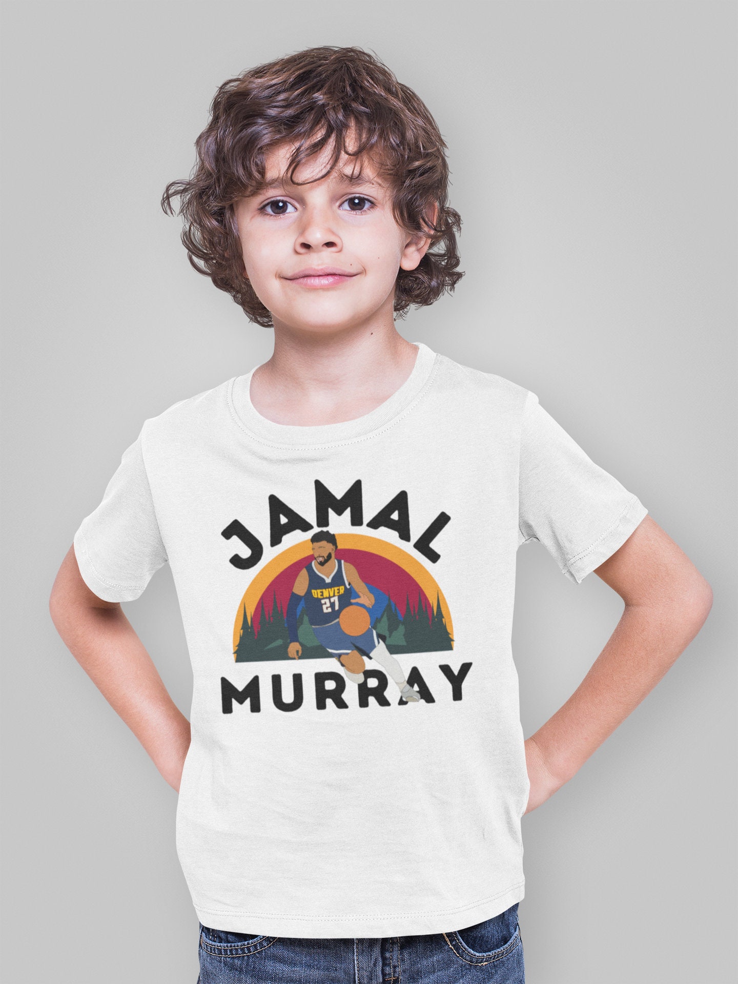 Jamal Murray NBA retro graphic t-shirt by To-Tee Clothing - Issuu
