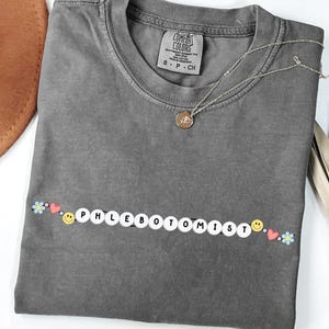 Phlebotomist Friendship Bracelet T-shirt, Phlebotomist Graphic T-Shirt, Gift for Phlebotomist, Comfort Colors 1717