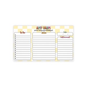 Personalisierter Logopäde Post-it® Notizzettel, To Do Liste für Logopäde, Geschenk für SLP SLPA, personalisierte Notizen Bild 5