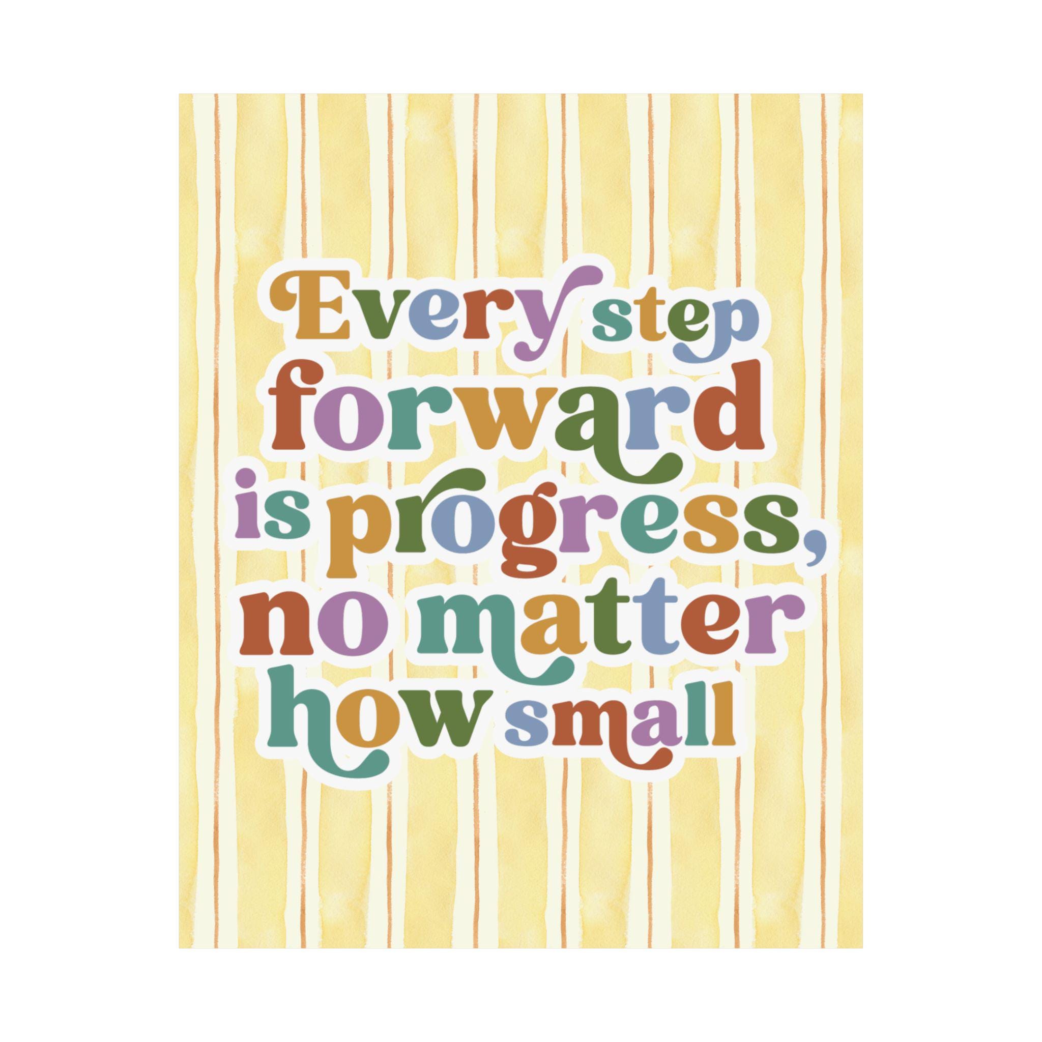 Aba Clinic Decor, Every Step Forward is Progress, Therapist Wall Art ...