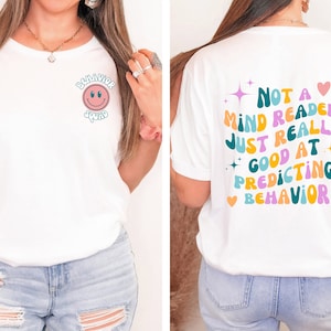 Funny ABA Shirt | Behavior Analyst Humor | BCBA Shirt | RBT Shirt | Unisex Jersey T-Shirt
