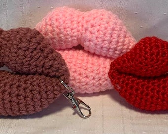 Luscious Lips Key Chain