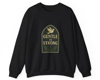 Christian Sweatshirt for Women, Faith Gift for Her, Quiet Inspirational Prayer Pullover
