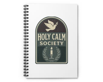 Holy Calm Society Christian Notebook | Prayer Journal