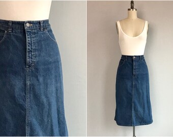 80s denim skirts