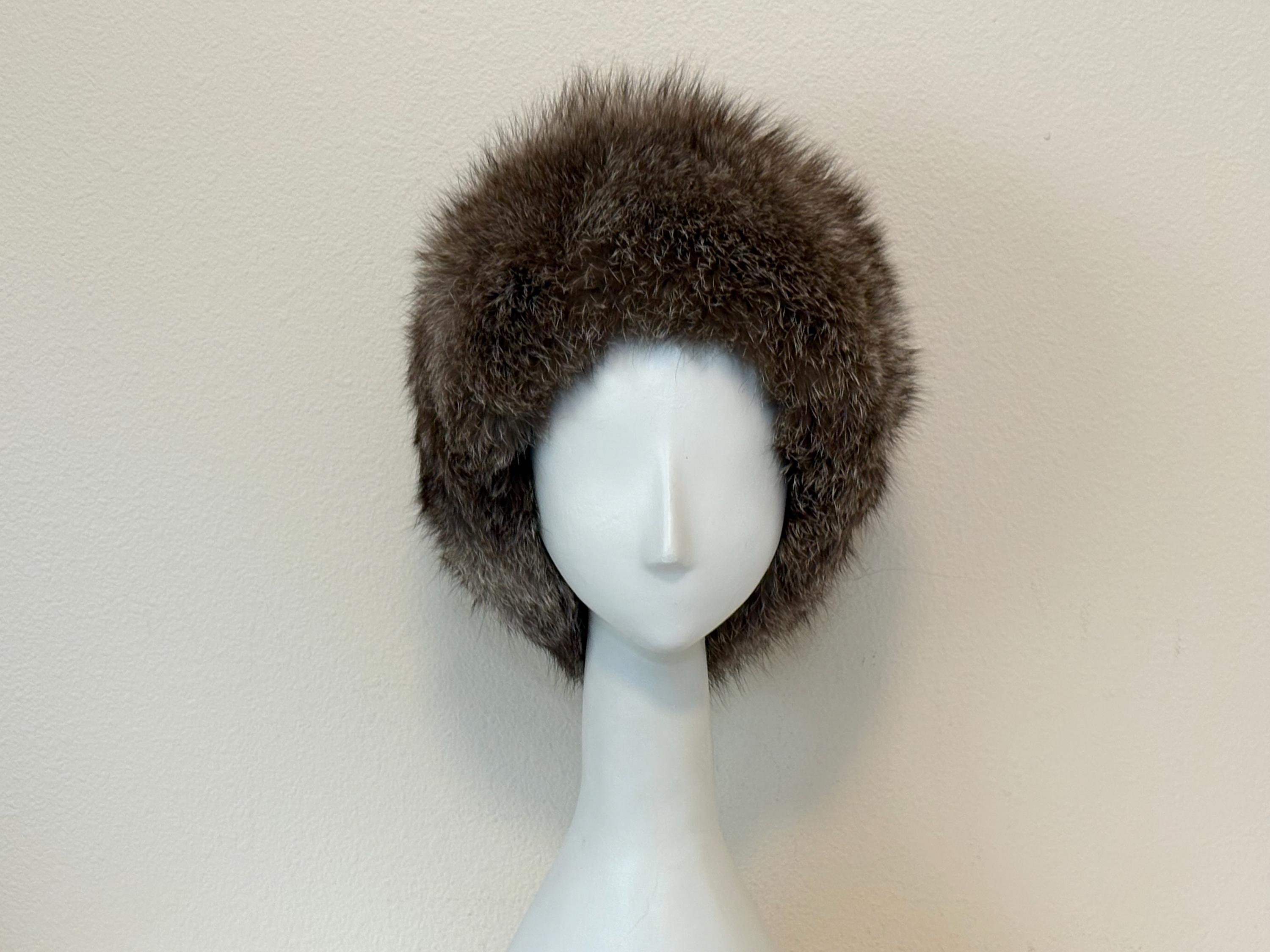 Vintage Fur Hat Russian Fox - Etsy display picture 1