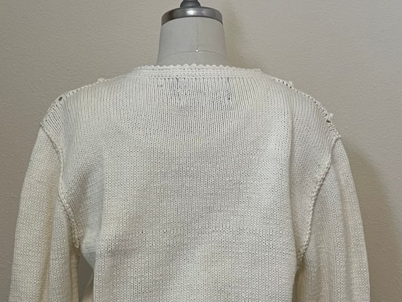 Vintage 80s Ralph Lauren Sweater, 1980s Hand Knit… - image 10