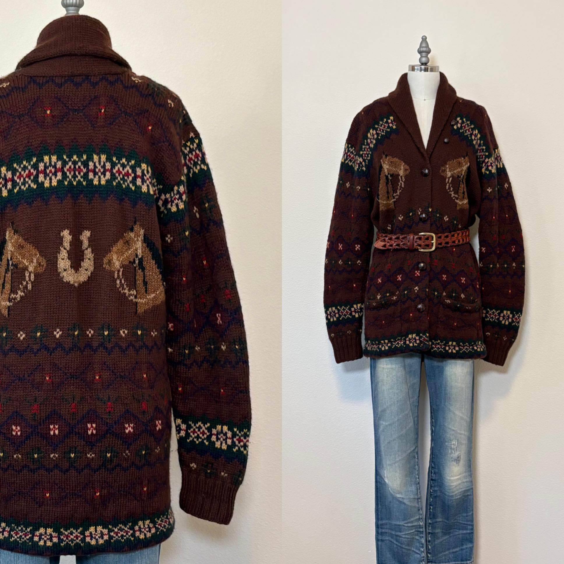 Ralph Lauren Wool Jacket Vintage - Etsy