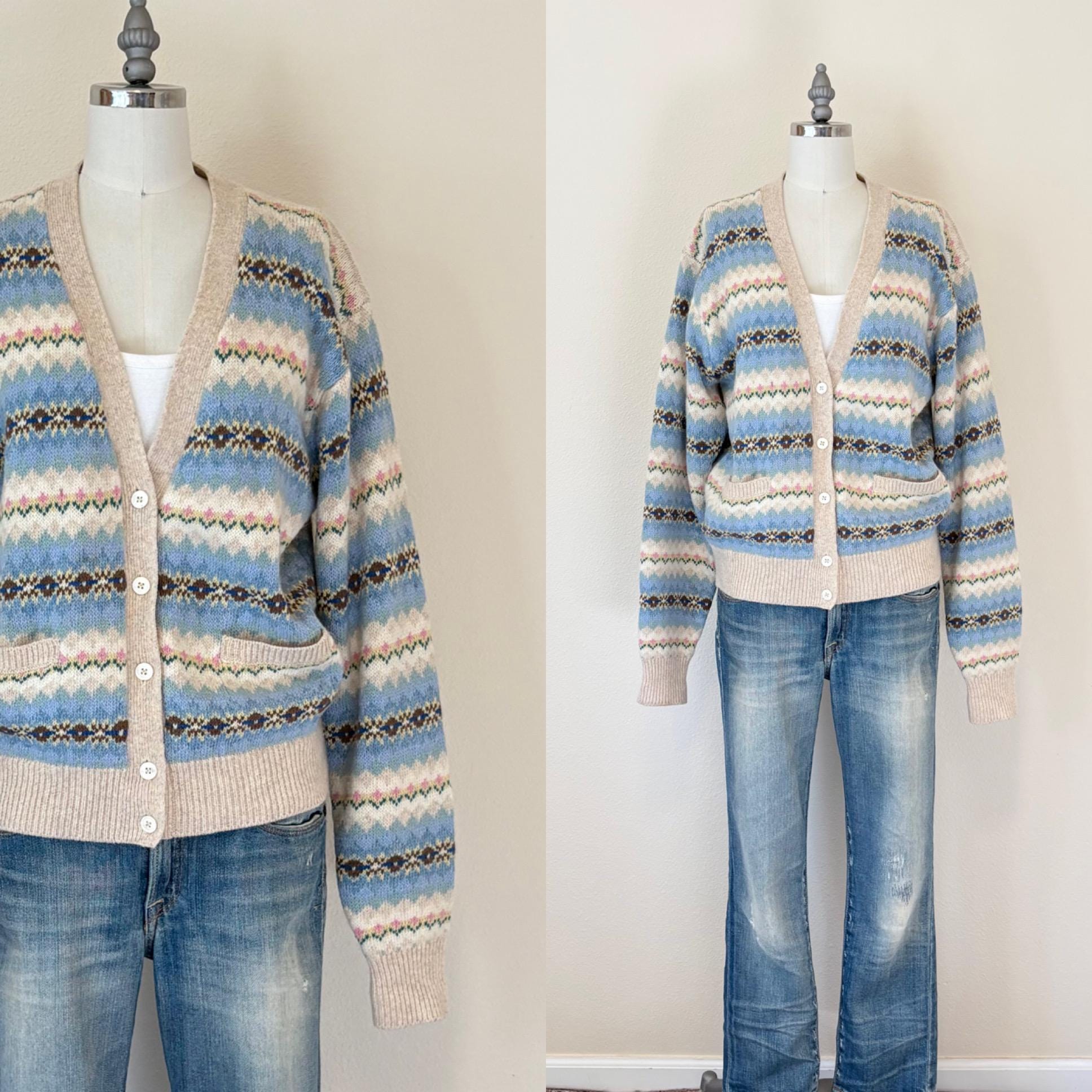 Vintage Ralph Lauren Cardigan - Etsy