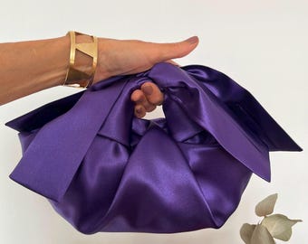 Bolso The Knot Violeta - Morado de invitada
