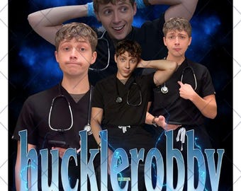 Hucklerobby: Archivo PNG de camiseta (Descarga digital)