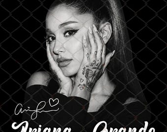 Ariana Grande PNG tour inpiried tour 2026 Plik cyfrowy (natychmiastowe pobranie)