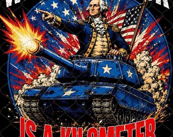 WTF Is A Kilometer PNG, Funny 4th July Graphic (Digital Download)