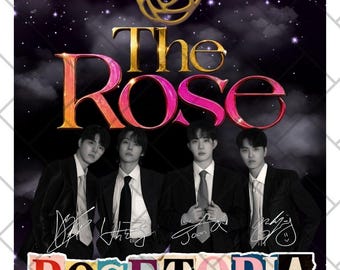 Rosetopia The Rose Tour 2026 PNG (Descarga digital)