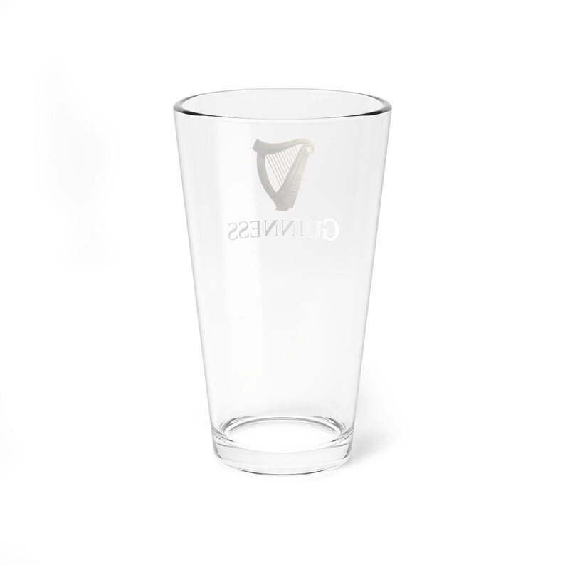 Szklanka do Guinnessa, 16-uncjowa szklanka do piwa | Logo piwa zdjęcie 4