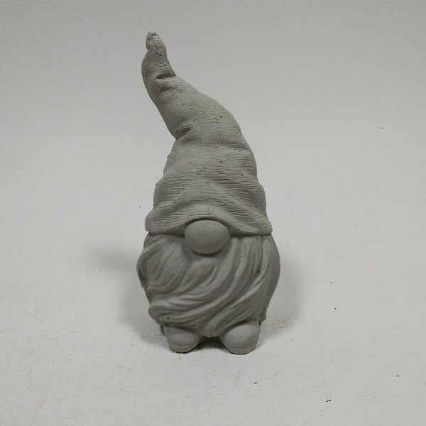 Gnome Concrete Garden Decor - Ready To Paint