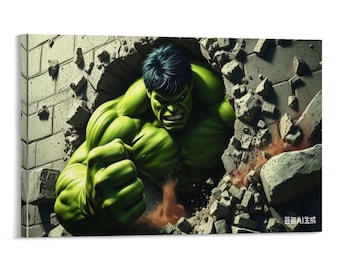 Hulk Canvas Wall Art Poster Print Home Decor Posters