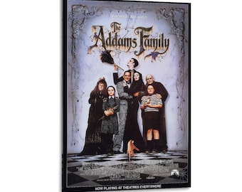 THE ADDAMS FAMILY Canvas Wall Art Poster Print Home Decor Posters
