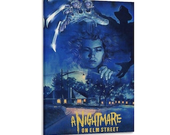 A NIgHTMARE ON ELM STREET Canvas Wall Art Poster Print Home Decor Posters